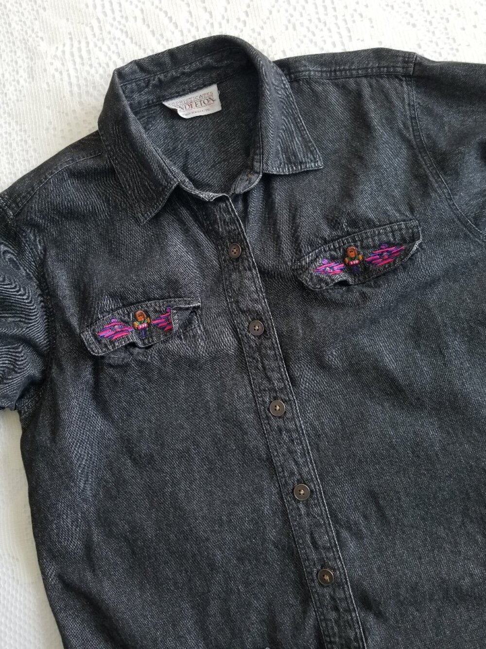Vintage Sophisticates Pendleton Knockabouts Black Shirt